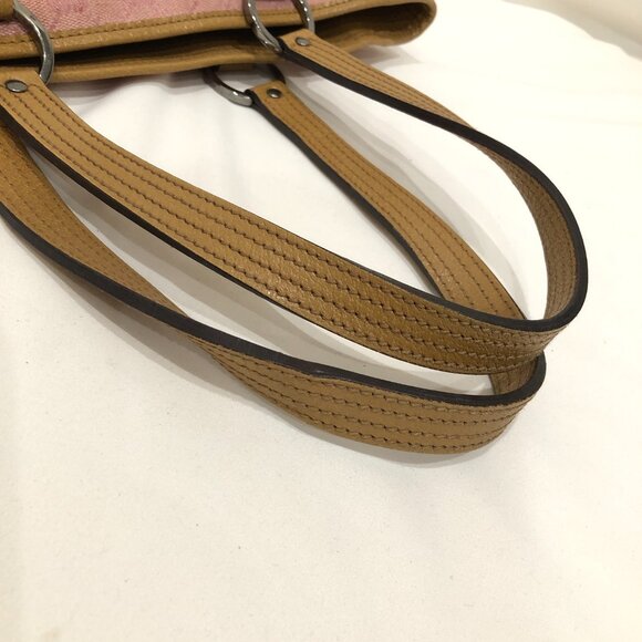 Gucci Pink GG Canvas Tote Sku#84009 - Picture 7 of 10